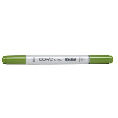 Immagine di Copic Ciao Pennarello Grafico con Doppia Punta, 11 g , Verde (Grass Green), 12 x 150 mm