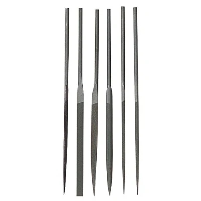 Immagine di C.K Magma, Raspa + Lima, Set di lime ad ago 6 pezzi T0124P (140 mm)