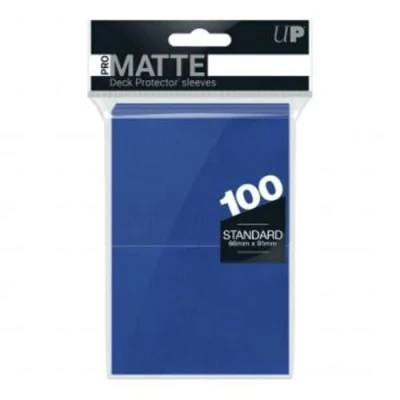 Immagine di Ultra Pro ProACCPRO044 Blue Abysse 100 Count PC Matte Deck Protector (6,6 x 9,1 cm)