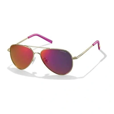 Immagine di Polaroid Pld 8015/N, Occhiali da Sole Unisex Bambini, Multicolore (gold N AI J5G), 52