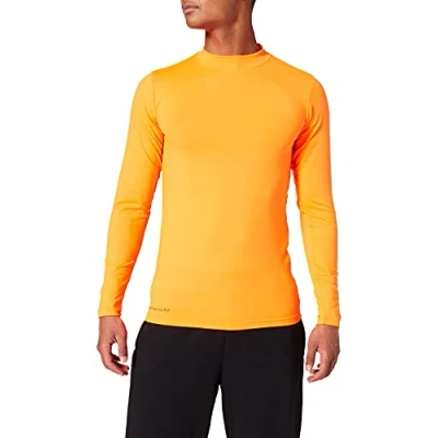 Immagine di uhlsport Distinction, Maglietta a Maniche Lunghe, Arancio Fluo, L