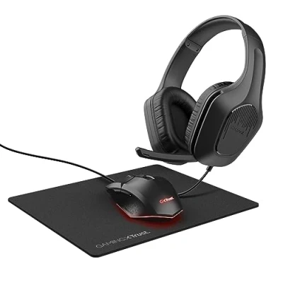 Immagine di TRUST GXT790 TRIDOX 3 IN 1 BUNDLE BLK