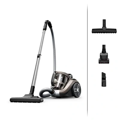 Immagine di Rowenta RO4B50 Compact Power XXL Aspirapolvere Senza Sacco, Capacità 2.5 Litri, Potenza 900 W, Design Compatto, Sistema di Filtraggio a 3 Livelli, Potente e Facile da Pulire