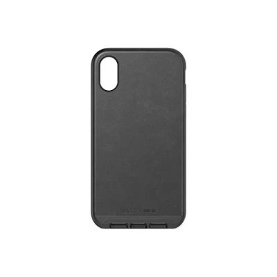 Immagine di Tech21 Evo Luxe Faux Leather Custodia Protettiva per Apple iPhone XR Cuoio Nero
