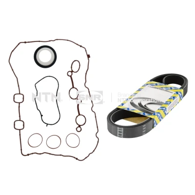 Immagine di SNR KA859.71 Kit cinghie Poly V PEUGEOT: 208 I Hatchback, 2008 Station Wagon, 308 II CITROËN: C3 II, DS3 C4 Cactus