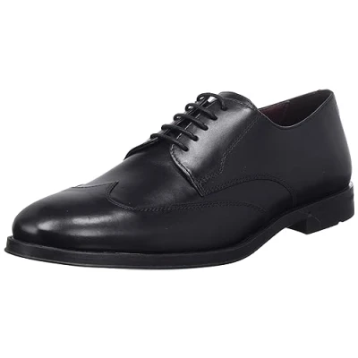 Immagine di Geox U Decio Stringate eleganti, Uomo, Taglia: 39, Black Pelle