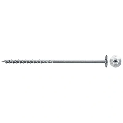 Immagine di Fischer PowerFast II 568168 Vite da legno 8 mm 240 Interno Esagonale rotondo, multidentato, TX, Torx, Impronta T Acciaio galvanizzato zinco 50 pz.