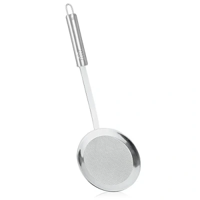 Immagine di METALTEX ESPUMADERA C/Malla Inox &#039;Imperial&#039; 233202000, Acciaio Inossidabile, Argento, 3.9 x 12.6 37.8 cm, 72 unità