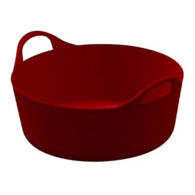Immagine di Kerbl FlexBag Fioriera flessibile, 15 l, design piatto, colore: Rosso