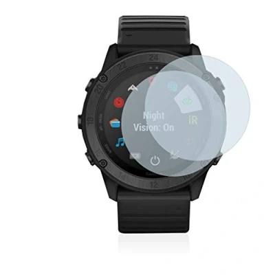 Immagine di brotect Pellicola Copertura Completa per Garmin Tactix Delta Solar Ballistic (2 Pezzi) Full Cover 3D Curvo