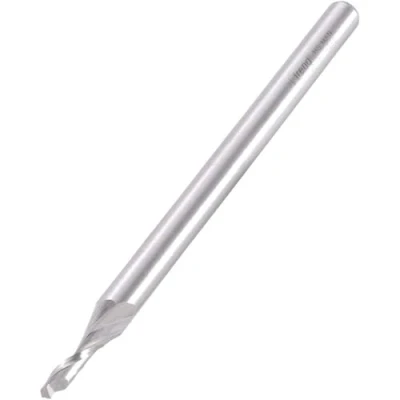 Immagine di Trend 50/50X8MMHSSE Punta per fresa professionale in alluminio a scanalatura singola da 8 mm, diametro 50/50 x lunghezza totale di taglio 120 acciaio ad alta velocità mm
