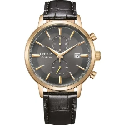 Immagine di CITIZEN Orologio Analogico al Quarzo Uomo con Cinturino in Pelle CA7067 11H