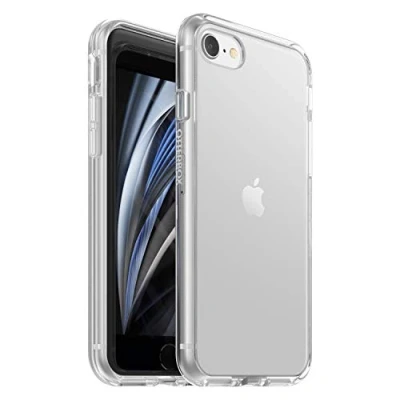 Immagine di Otterbox cover per iPhone 7/8/SE 2.ª gen/SE 3.ª gen Sleek, resistente a shock e cadute fino 2 metri, Sottile, testata norme anti caduta MIL STD 810G, Chiaro, Versione No Pack Retail
