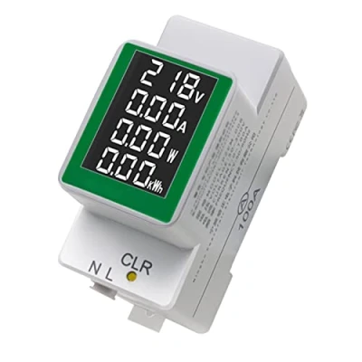 Immagine di Ailao Contatore di Energia Elettrica PZEM 008 Elettricità AC50 300V/100A Amperometro Display Digitale Tester Tensione Wattmetro