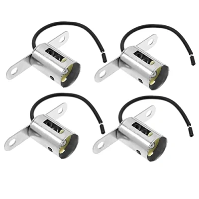 Immagine di OTOTEC 4 adattatori di ricambio per portalampada 1156 BA15S indicatori direzione, filettatura P 21W/R10W/R5W