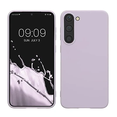 Immagine di kwmobile Custodia Compatibile con Samsung Galaxy S23 Plus Cover Back Case per Smartphone in Silicone TPU Protezione Gommata lavanda