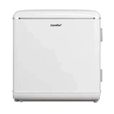 Immagine di COMFEE&#039; RCD50WH2EURT(E) Frigorifero piccolo 47Litri, Design retrò, Mini frigo tavolo mono porta, Termostato regolabile, Silenzioso, Adatto a casa, ufficio e hotel,Bianco
