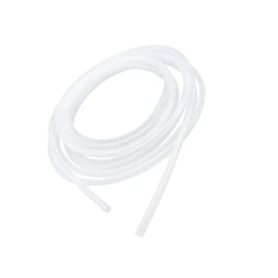 Immagine di iMeistek tubo in silicone per uso alimentare, diametro interno 12 mm x esterno 14 mm, 5 metri, flessibile trasparente acqua e aria