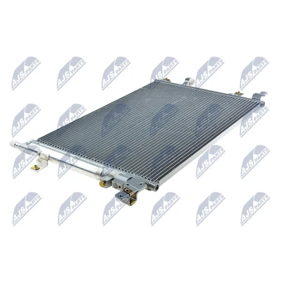 Immagine di NTY CCS VV 006 Condensatore con essiccatore 635x431x16 Alluminio VOLVO: XC70 I Cross Country, S60 I, V70 2