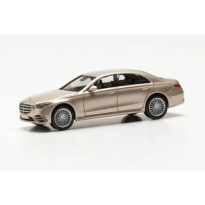 Immagine di herpa modello di auto Mercedes Benz Classe S, in scala 1:87, pezzo da collezione, Made Germany, tedesco, statuetta plastica