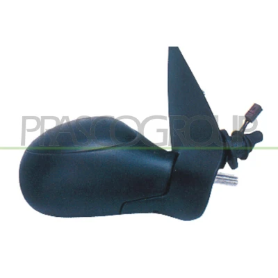 Immagine di Specchietto retrovisore esterno Prasco PG0097113P Premium Dx manuale regolabile dall&#039;interno PEUGEOT: 206 Hatchback, 206+ SW