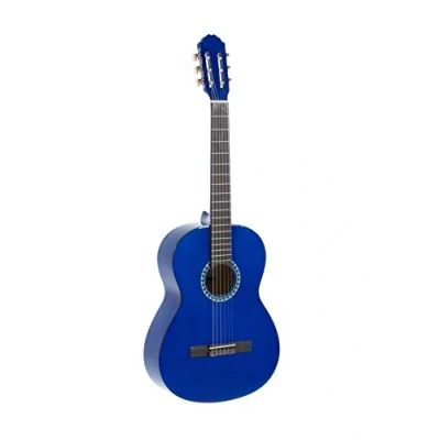 Immagine di GEWApure Chitarra Classica Basic 4/4, Blu Transparente