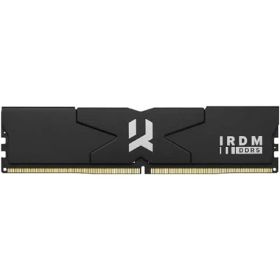 Immagine di Goodram Modulo di memoria DDR5 IRDM 2x32GB KIT 6000MHz CL30 DR DIMM Black V Silver Interno DRAM per PC Computer desktop Laptop Gaming Gamer Editing grafico Espansione della