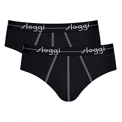 Immagine di sloggi Uomo Start Midi C2P Box, Nero, 8