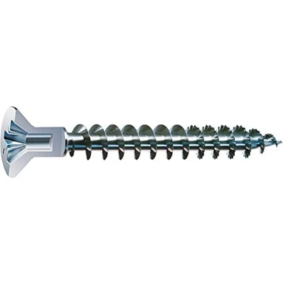 Immagine di SPAX, Set di viti universali a testa svasata e impronta croce, filettate, zincate, A2J 0271010450205, 4,5 x 50 mm, 500 pz.