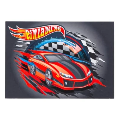 Immagine di Edition Colibri 10 inviti per auto da corsa: invito feste di compleanno bambini, corsa, veloce, formula 1, set ragazzi e ragazze (11142DE)