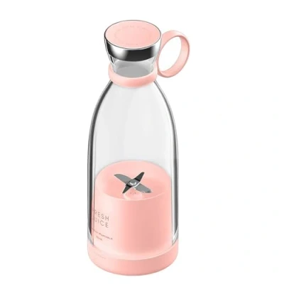 Immagine di rullatore portatile, mini frullatore per succhi personali, con sei lame in 3D, frullatore, casa, ufficio/esterni JUCIFY