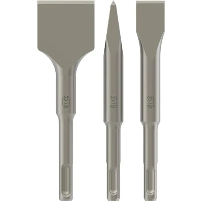 Immagine di Bosch Accessories 2608690180 KIT scalpelli 3 parti Lunghezza totale 140 mm SDS Plus 1