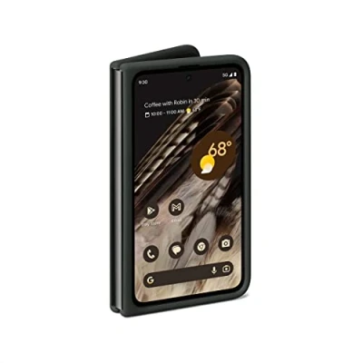 Immagine di Google Pixel Fold Case Custodia antiurto in silicone per telefono Android, colore nocciola