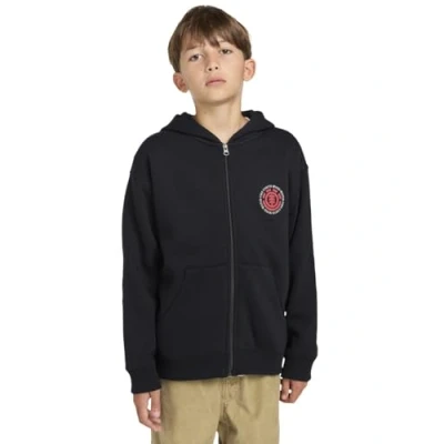 Immagine di Element SEAL Youth Felpa con zip per bambini, Taglia: 140, Flint black
