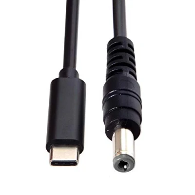 Immagine di chenyang Cavo da ingresso USB C tipo a rettangolo 5,5 x 2,1 mm per notebook 1,8m
