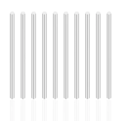 Immagine di iMeistek Bacchette in alluminio, diametro 3 mm, lunghezza 100 aste rotonde alluminio massiccio, per modelli RC Cars, macchine industriali, fai da te (10 pezzi)