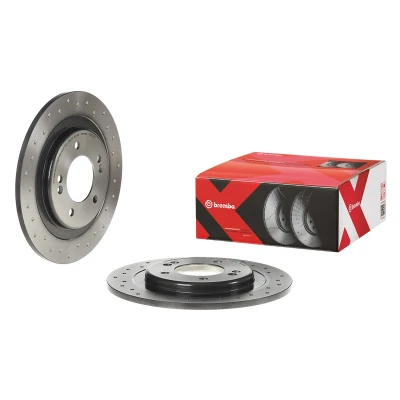 Immagine di BREMBO 08.C250.2X Disco freno 284 10 5 pieno, forato rivestito ad alto tenore di carbonio con bulloni/viti HYUNDAI: i40 Station Wagon, Sedan