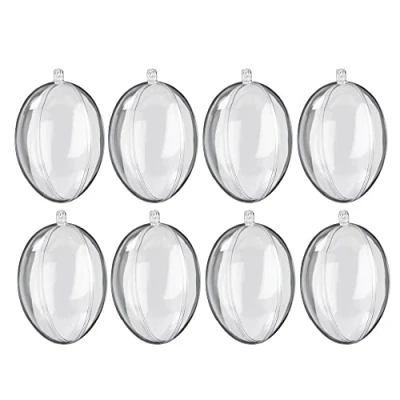 Immagine di Ideen mit Herz Confezione da 8 foglietti acrilici, riempire e appendere, 8,7 cm x 5,8 cm, trasparenti