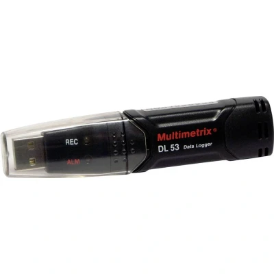 Immagine di Multimetrix P06230801 DL 53 Data logger umidità, Temperatura Misura: Umidità dellaria, 40 fino a 70 C Incl. supporto parete