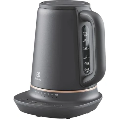 Immagine di Electrolux 910 003 582 E7K16BP Bollitori, Acciaio Inossidabile, 1.7 litri, Nero, Rame