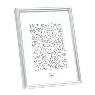 Immagine di Deknudt Frames S011D1 20 x 25 Cornice Grigio Argento Resina