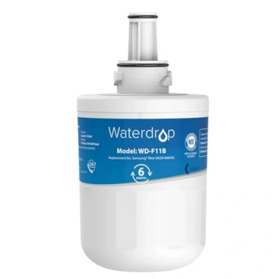 Immagine di Waterdrop DA29 00003G Filtro Dell&#039;acqua del Frigorifero, Compatibile con Samsung® Aqua Pure Plus 00003B DA97 06317A DA61 00159A HAFCU1/XAA HAFIN2/EXP APP100, Pacchetto Può Variare (1)