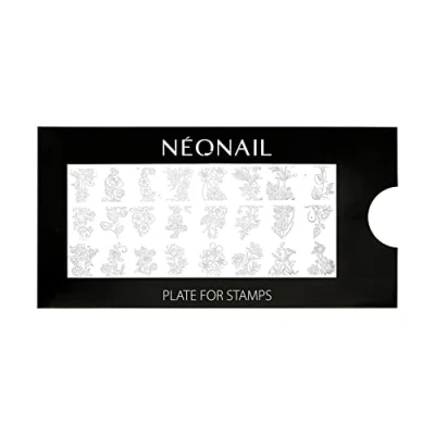Immagine di NEONAIL Nail Art Plate for Stamps 18 Decorazioni Unghie Piastra per Timbro Stamping Template Stencil