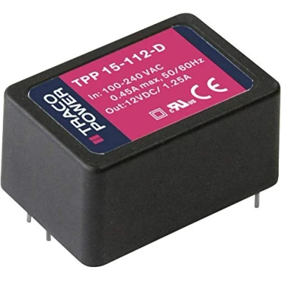 Immagine di TracoPower TPP 15 109 D #####Schaltnetzteil 1.67 A W 9 V/DC 1 pz.