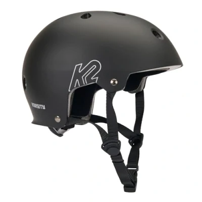 Immagine di K2 Varsity, Casco da Skate in Linea Unisex Adulto, Nero, S (48 54 cm)