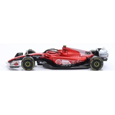 Immagine di Ferrari SF 23 GP Las Vegas Carlos Sainz Nr 55 Stagione 2023 Formula 1 F1 scala 1/43 Modello Auto DieCast Bburago 36836