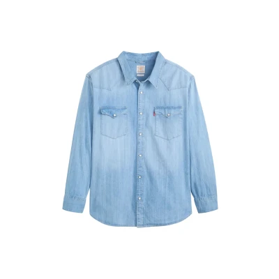 Immagine di Levi&#039;s Plus BIG Barstow Western Camicia, Uomo, Taglia: 5XL, Esta noche