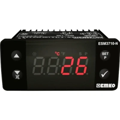 Immagine di Emko ESM 3710 N Regolatori A 2 punti Termostato J 0 fino 800 C Relè 16 (L x L A) 65 76 35 mm
