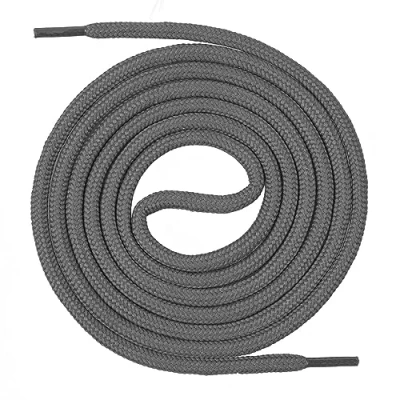 Immagine di Mount Swiss Lacci per scarpe rotondi, ø 4,5 mm, di alta qualità, resistenti agli strappi, in poliestere resistente, da trekking, lavoro, montagna e