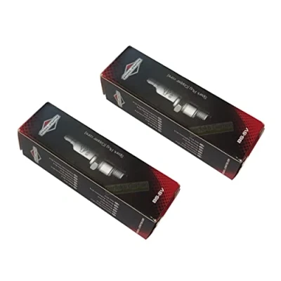 Immagine di 2 candele compatibili con Briggs &amp; Stratton BS SV 992300 992300C 802592S BS19LM 992040 RJ19LM